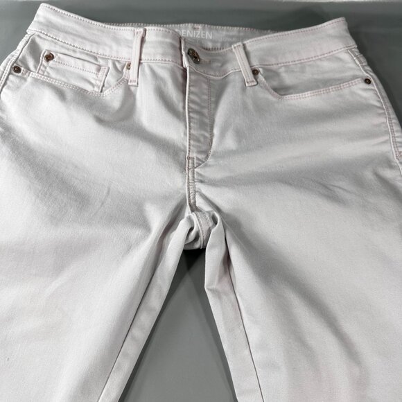Denizen Levis Denim Stretch Jeans Low Rise Jeggings Straight Women White - Picture 6 of 16